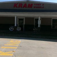 Photo taken at Kram Tires &amp; Wheels by Jason W. on 2/28/2014