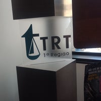 Photo taken at Tribunal Regional do Trabalho da 1ª Região by Juliani F. on 9/5/2018