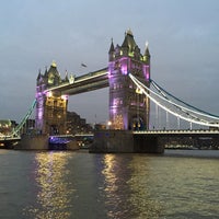 Photo taken at Tower Bridge by Brian L. on 10/19/2015