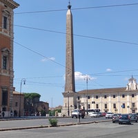 Photo taken at Obelisco Lateranense by Leticia A. on 7/5/2023