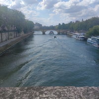 Photo taken at Pont Marie by Leticia A. on 8/5/2022
