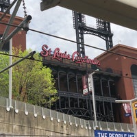 Photo taken at Stan Musial Statue at Busch Stadium by Joe D. on 4/27/2019