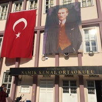 Photo taken at Namık Kemal Ortaokulu by &amp;#39;Emre O. on 11/15/2015