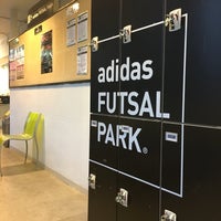 Photo taken at Adidas Futsal Park by Amano H. on 1/19/2017