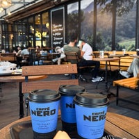 Photo taken at Caffè Nero by Tina G. on 8/2/2023