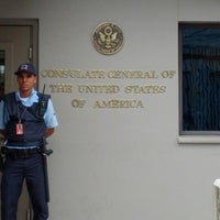 Photo taken at Consulate of the United States of America by Camila J. on 11/1/2012