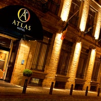 4/30/2015 tarihinde Atlas Hotel Brusselsziyaretçi tarafından Atlas Hotel Brussels'de çekilen fotoğraf