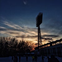 Photo taken at Каток у стадиона «Труд» by Дuaна on 2/21/2016