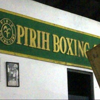Photo taken at Pirih Boxing  Camp by Christian A. on 9/1/2014