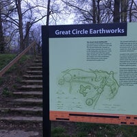4/12/2017 tarihinde Melly M.ziyaretçi tarafından Great Circle Earthworks and Museum'de çekilen fotoğraf