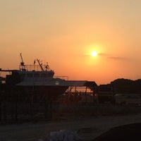 Photo taken at Pelabuhan Kamal by Riza P. on 5/20/2015