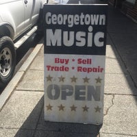 Photo taken at Georgetown Music Store by Matt K. on 9/11/2018