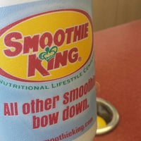 Photo taken at Smoothie King by Brianna on 3/12/2014