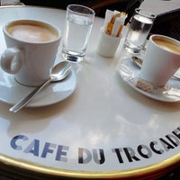 Photo taken at Café du Trocadéro by Nadire P. on 5/25/2019