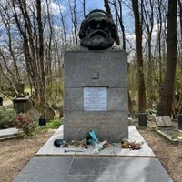 Photo taken at Karl Marx&amp;#39;s Grave by Chris R. on 3/27/2021