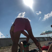 Photo taken at Пляж «Хорошо» / Horosho beach by Helen R. on 8/18/2018