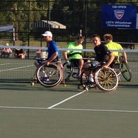 Photo taken at Dwight Davis Tennis Center by Katrina A. on 8/30/2013