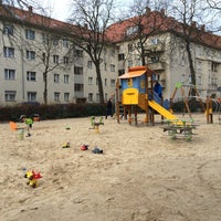 Photo taken at Spielplatz Ceciliengärten by Alvise on 12/25/2015