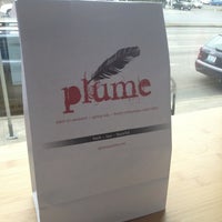 Photo taken at Plume by Katie T. on 4/1/2013