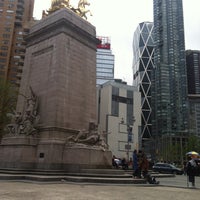 Photo taken at Columbus Circle by Roman E. on 4/16/2013