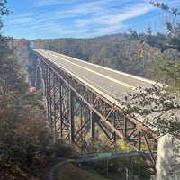 Photo taken at New River Gorge Bridge by Ben J. on 11/6/2021