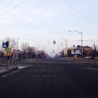 Photo taken at Проспект Юрія Гагаріна by Ирина Б. on 3/6/2016