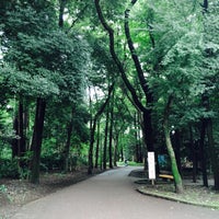 Photo taken at Nishi-en Park by Kaka K. on 9/14/2016