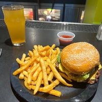 Photo taken at Zombie Burger + Drink Lab by Wm B. on 10/12/2023