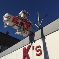 Photo taken at K&amp;#39;s Hamburger Shop by Wm B. on 12/16/2017