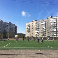 Photo taken at Футбольное поле )) by мэгги on 5/16/2016