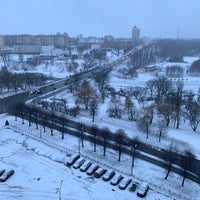 Photo taken at Гостиница «Могилёв» by Dmitry T. on 2/26/2019