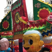 Photo taken at Chinese New Year London Parade &amp; Festival by Jacques on 1/29/2017
