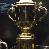 Photo taken at World Rugby Museum by Jacques on 9/20/2015