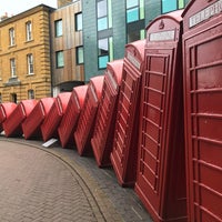 Photo taken at &amp;quot;Out of Order&amp;quot; David Mach Sculpture (Phoneboxes) by Jacques on 10/1/2017