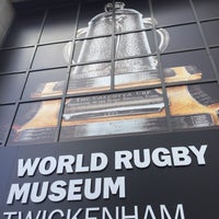 Photo taken at World Rugby Museum by Jacques on 9/20/2015