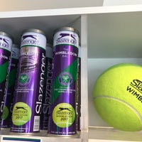 Photo taken at The Wimbledon Shop by Jacques on 6/11/2017