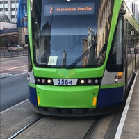 Photo taken at Wellesley Road London Tramlink Stop by Jacques on 5/26/2017
