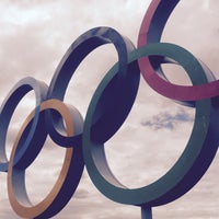 Photo taken at Olympic Rings by Jacques on 7/30/2016