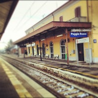 Photo taken at Stazione Poggio Rusco by Ares A. on 12/10/2012