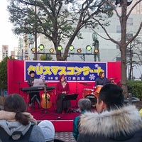 Photo taken at 蒲田駅東口ロータリー by Toshi Y. on 12/17/2017