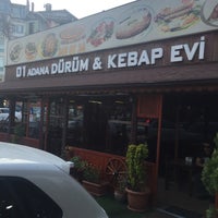 Photo taken at 01 Adana Kebap Dürüm by Ahmet on 5/6/2015