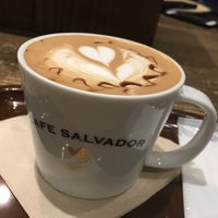 Photo taken at cafe salvador ルミネ大宮店 by Kotaro A. on 2/28/2017