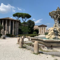 Photo taken at Tempio di Ercole Vincitore by Léon D. on 9/4/2021