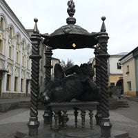 Photo taken at Памятник Казанскому Коту by Liudmila on 11/16/2019