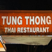 Photo taken at Tung Thong Thai Restaurant by Orion T. on 1/5/2020