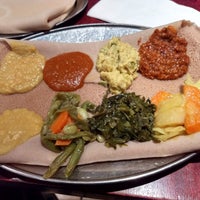 Photo taken at Meskerem Ethiopian Restaurant by Davi on 11/20/2017
