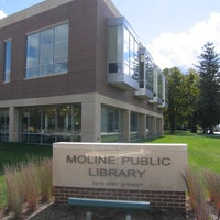 Photo taken at Moline Public Library by Moline Public Library on 5/18/2015
