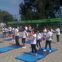 Photo taken at Colegio San Joaquín by Lia A. on 9/29/2012