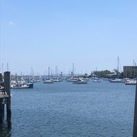 Photo taken at Sheepshead Bay Piers by Globetrottergirls D. on 7/13/2019