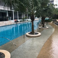 Photo taken at The Swimming Pool @ The Shore by Charles S. on 11/26/2017